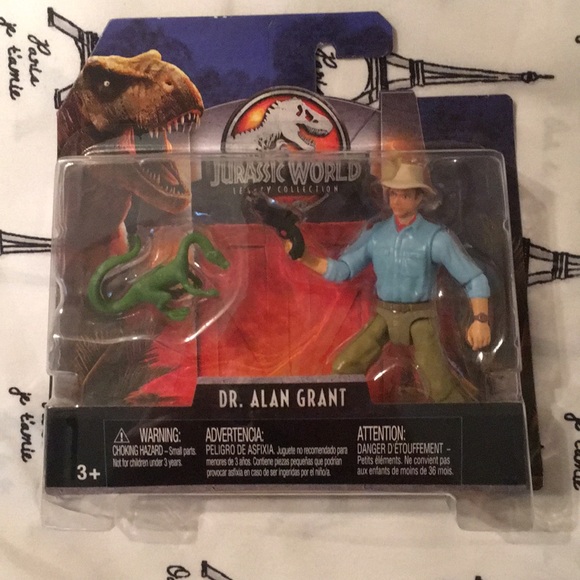 Other - Jurassic world action figure dr. Alan Grant